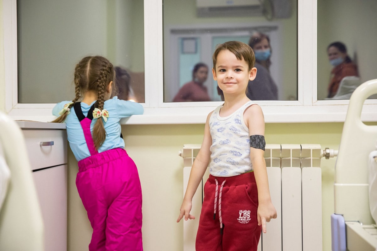 На лечение в Москву доставили группу детей из Краснодарского края по программе «Область здоровья».