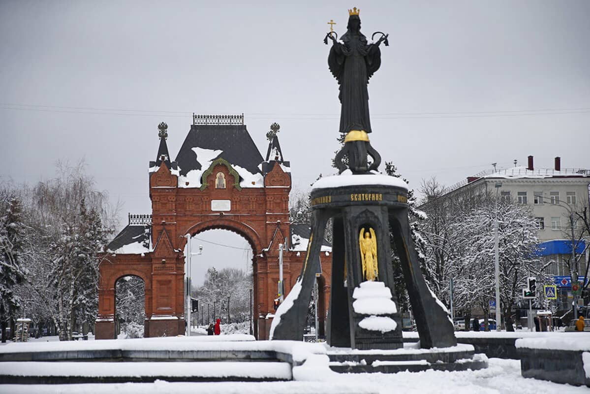 В Краснодарском крае прогнозируют двадцатиградусные морозы