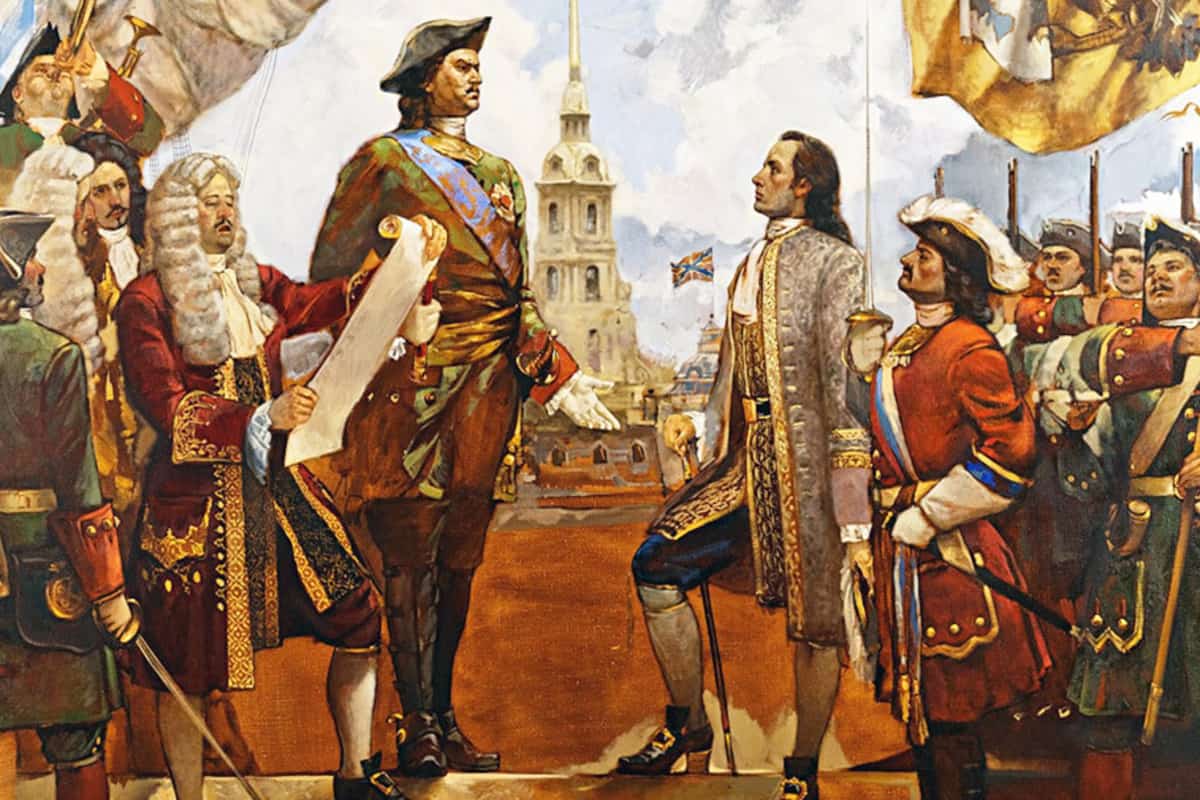 322 года назад вышел указ Петра I обязывающий носить на Руси европейские костюмы