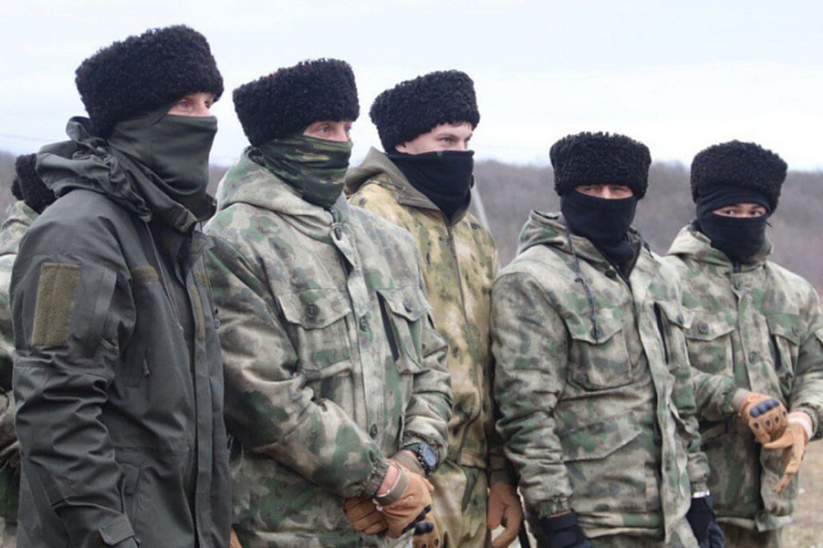 Новая группа из 100 казаков направлена для участия в специальной военной операции на Украине