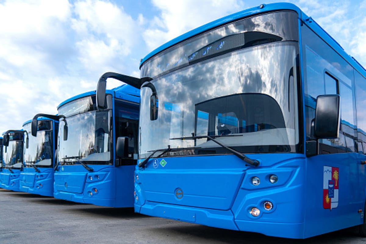 Автопарк Сочи пополнился новыми автобусами на газомоторном топливе