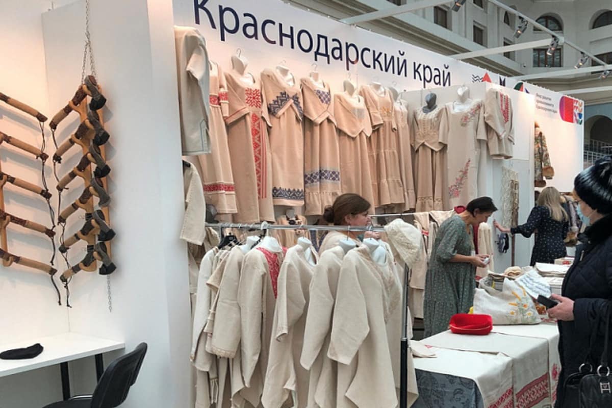Предприятия Краснодарского края приняли участие в выставке «РусАртСтиль» в Москве
