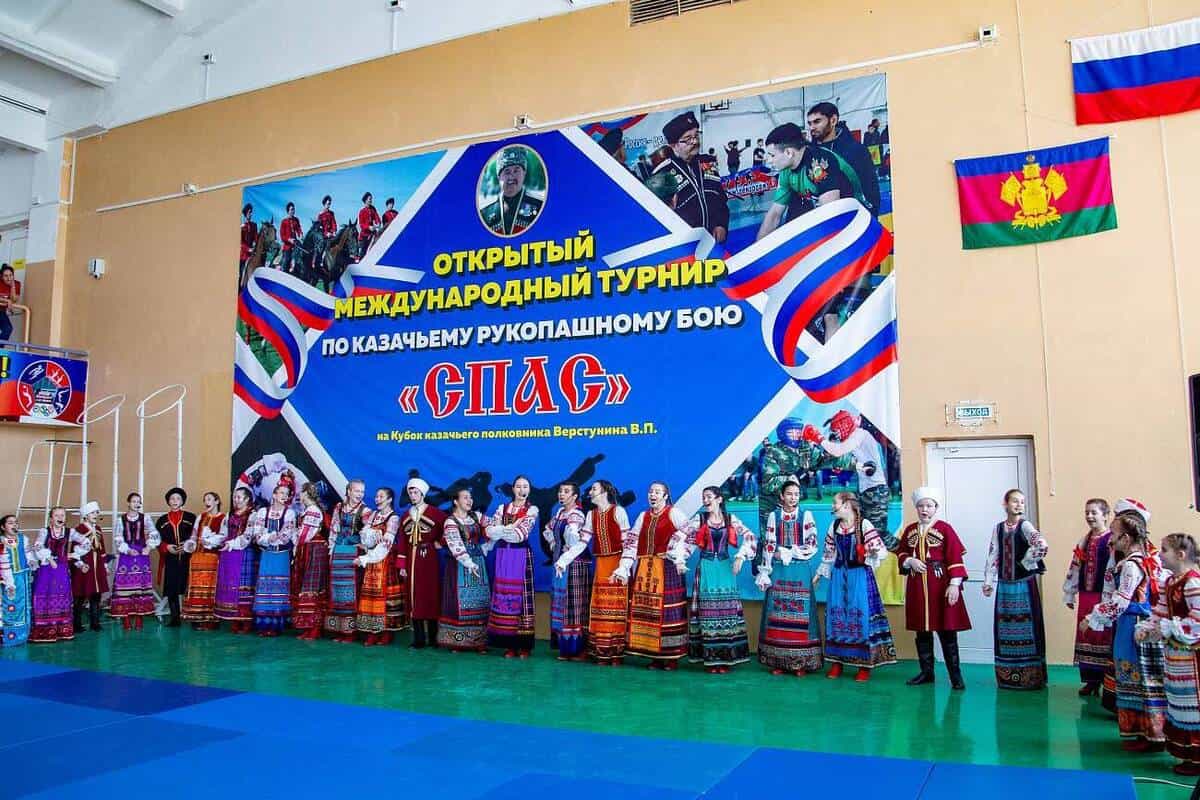 В Анапе проходит XX международный турнир по казачьему рукопашному бою «Спас»