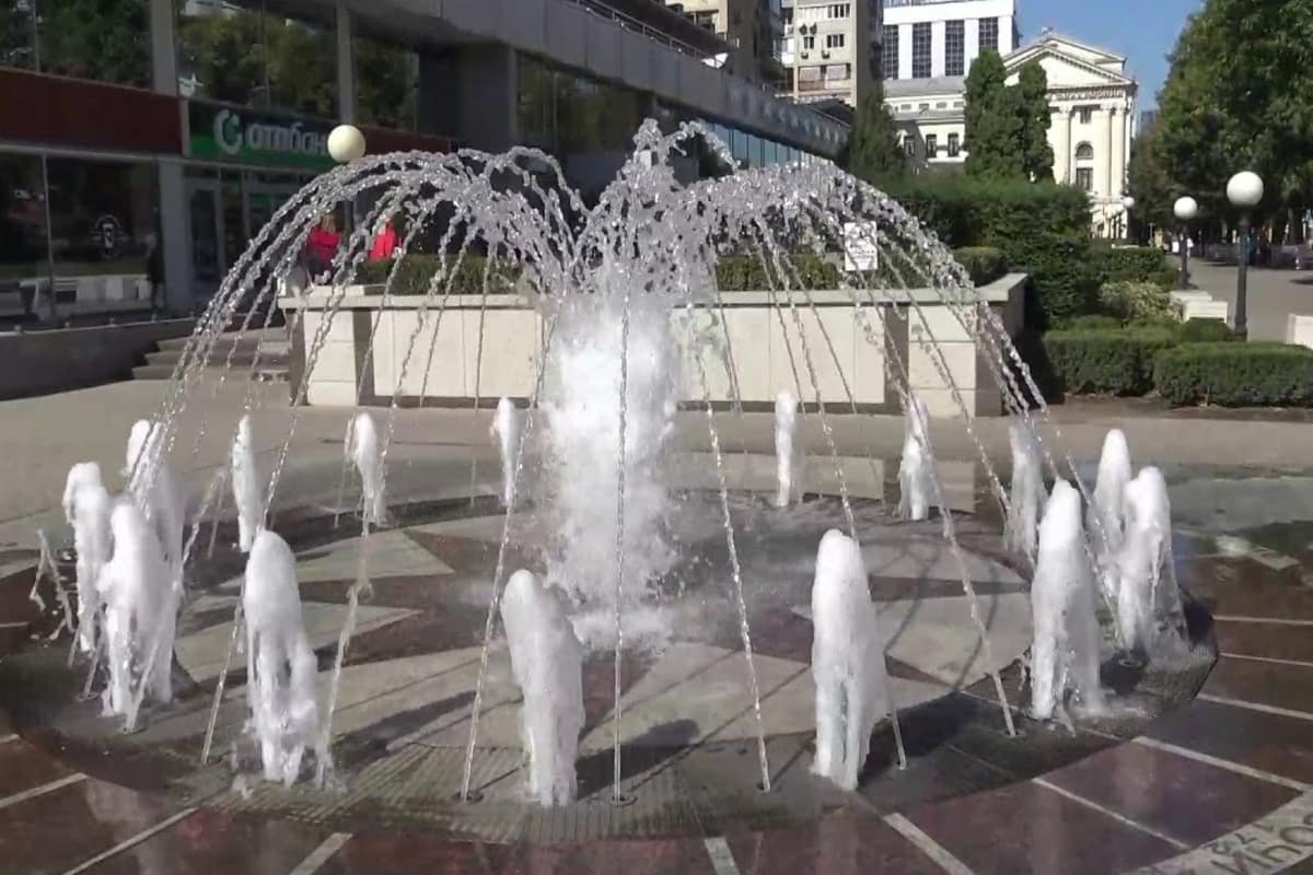 Сегодня в Краснодаре открывается сезон фонтанов 