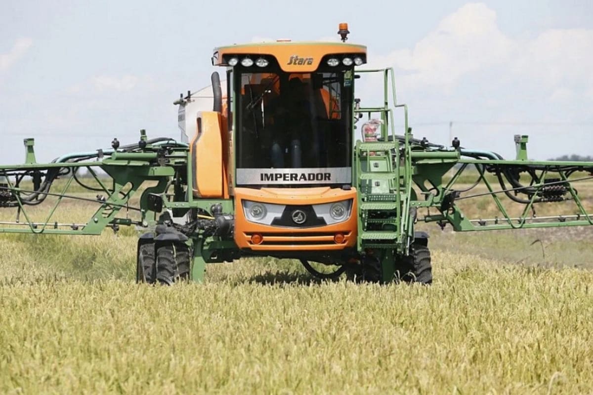 В Краснодарском крае стартовали работы по уборке риса