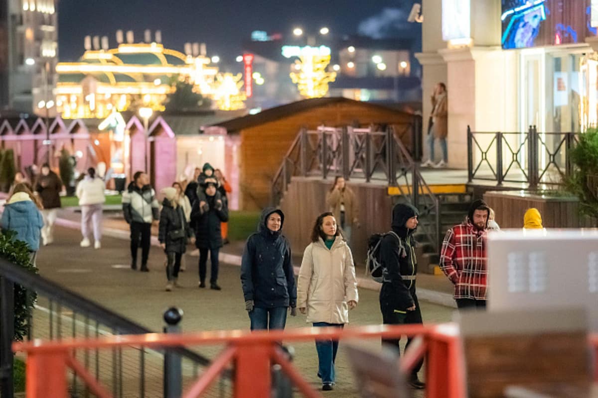 Сто девяносто тысяч россиян провели новогодние каникулы в Сочи