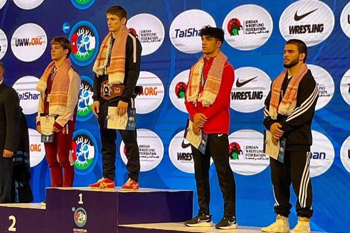 Спортсмен из Краснодарского края завоевал «золото» на первенстве по греко-римской борьбе среди юниоров в Иордании