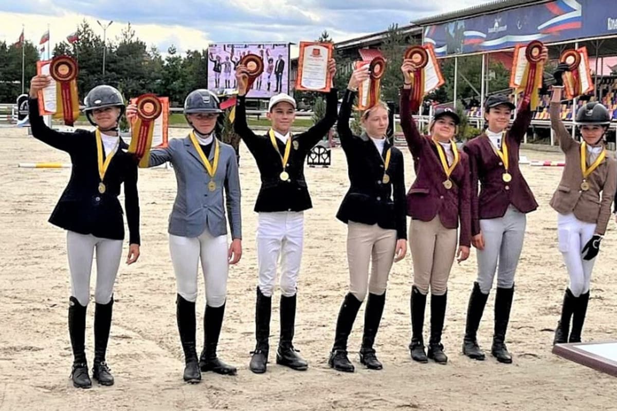 Спортсмены из Краснодарского края в третий раз подряд стали лидерами всероссийских соревнований по конному спорту