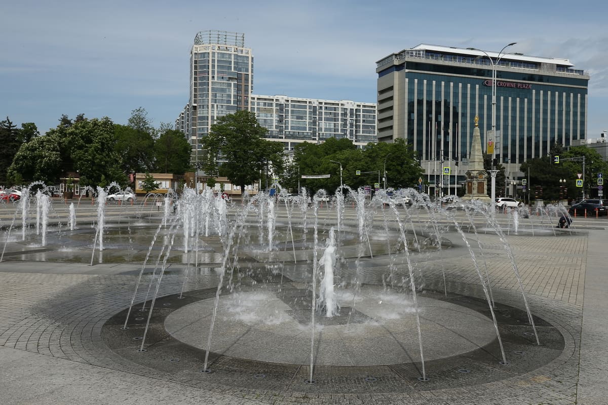 5 ноября 2023 года в Краснодаре выключат городские фонтаны