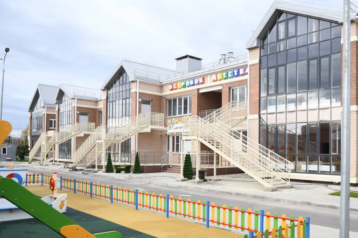 В Краснодаре вводится в эксплуатацию двадцать новых детских садов