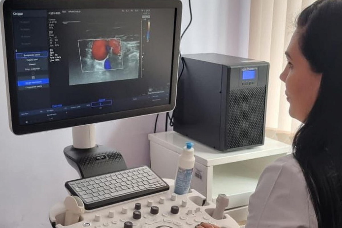 В Крымскую ЦРБ и городскую больницу № 3 города Сочи поставили новые аппараты УЗИ