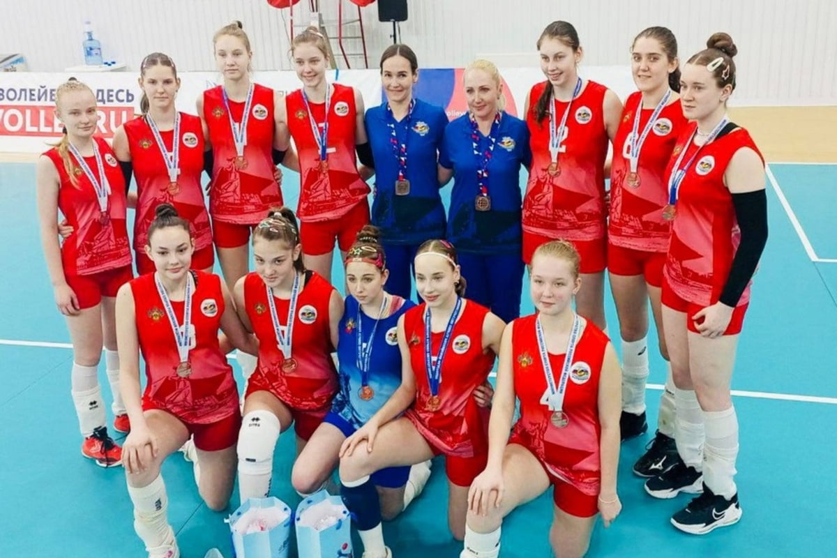 Сборная Краснодарского края завоевала бронзу на первенстве России по волейболу