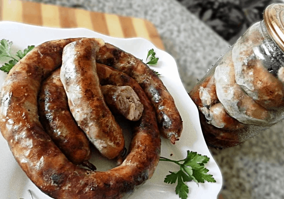Украинская домашняя колбаса