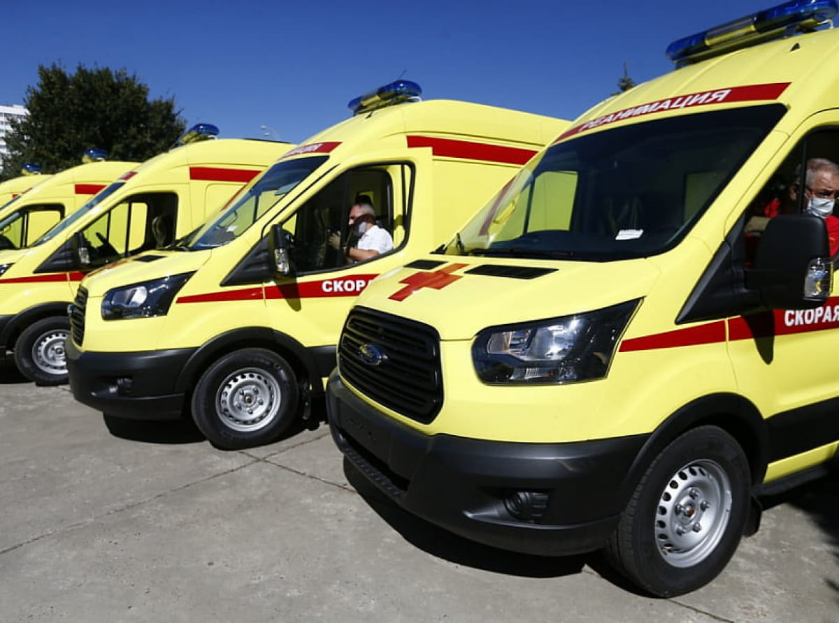 Новые машины скорой помощи поступили в двенадцать муниципалитетов Краснодарского края