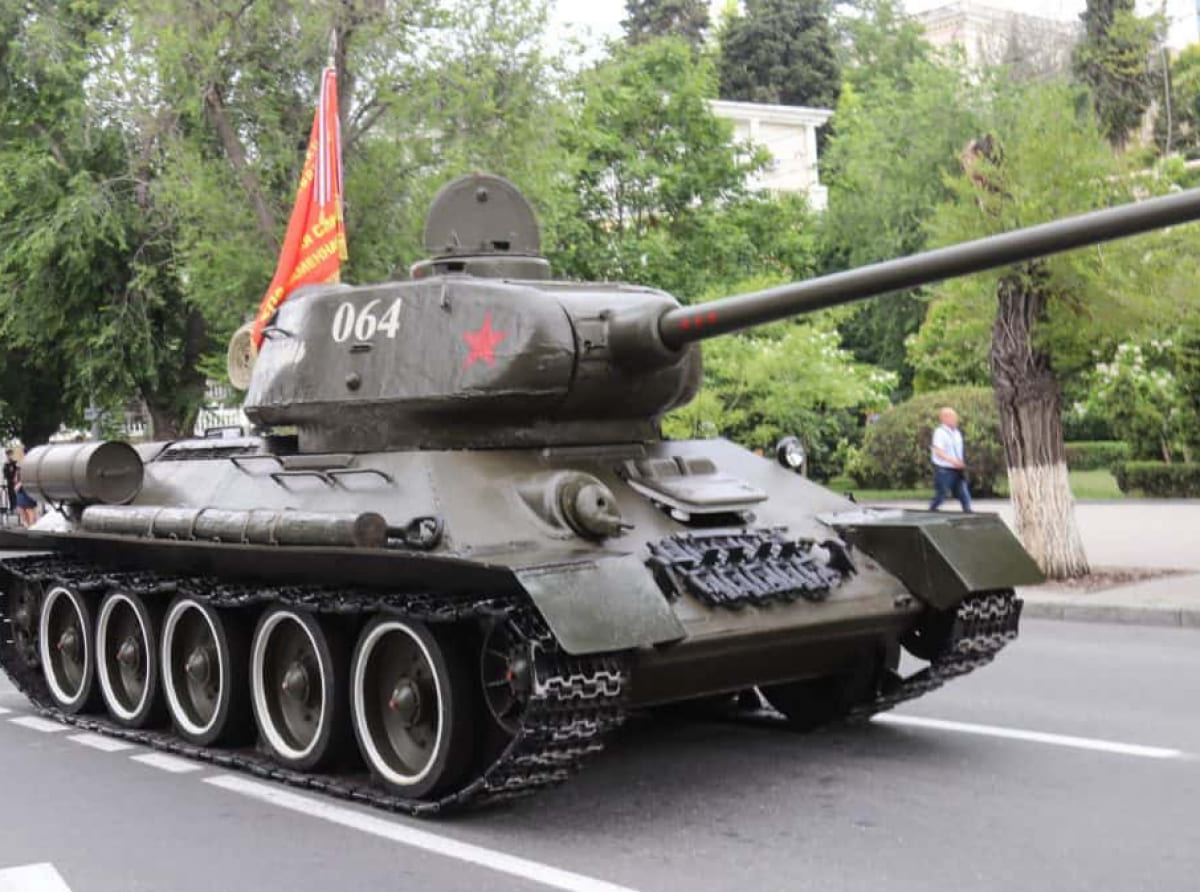 В Севастополе в новогодние праздники на Сапун-горе оживет танк Т-34
