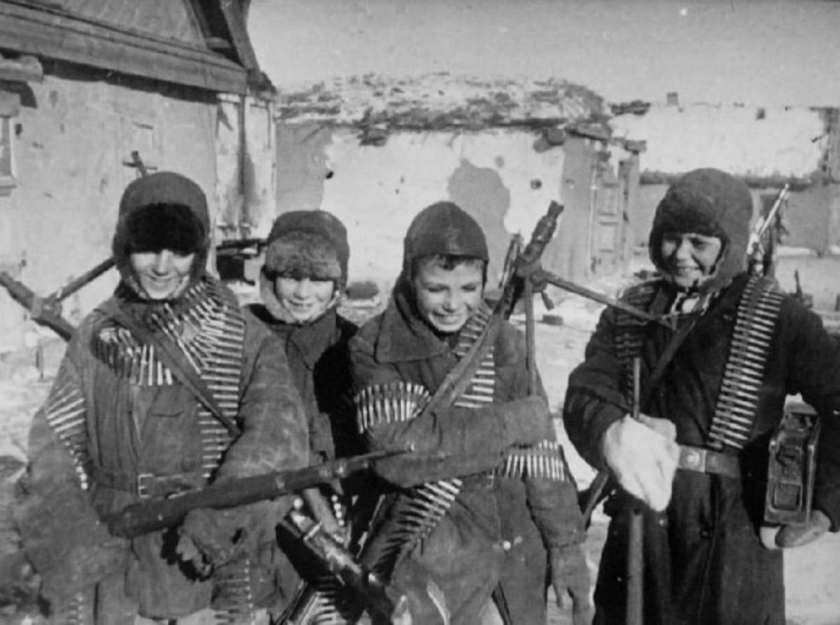 Мальчишки из Волоколамска 2 дня защищали деревню от фашистов