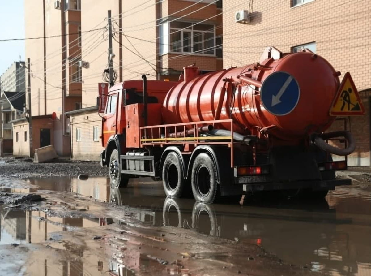 Особое внимание: в Московском микрорайоне постоянно будет работать водооткачивающая техника